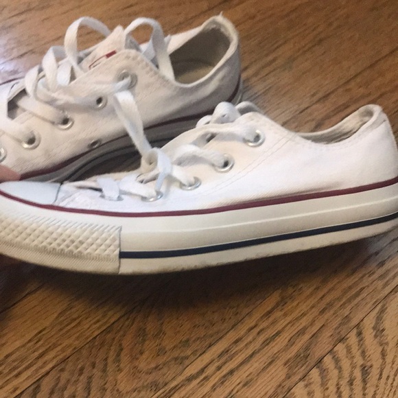 White converse sneakers-Size U.S 4.5 - Picture 2 of 4